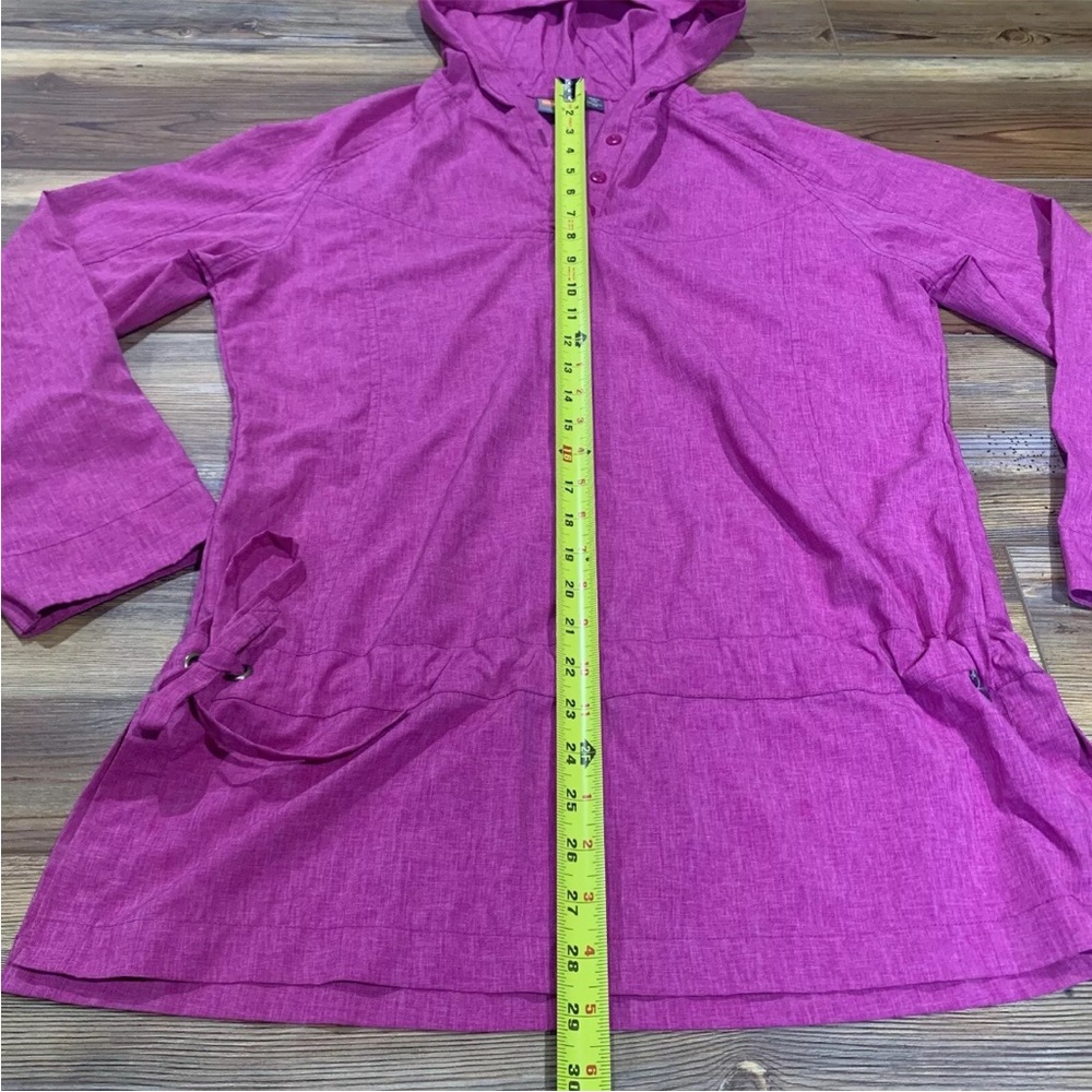 Merrell Ainsley Swim Cover Up UPF 30+ Hooded Long Sleeve Medium Pink Pool Beach - Picture 8 of 9